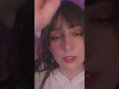 ⭐ASMR en tu Carita☁️ [Sub] Te Acaricio la Carita con una Brocha MUY Lento y Suave