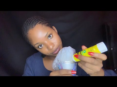 ASMR| Brain Massage 🧠 Glue on Microphone ✨ Brain Melting ✨ Very Sticky ✨