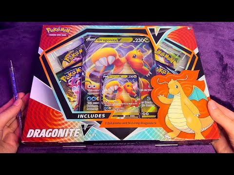 ASMR Pokemon Card Packs Opening (Whispered)