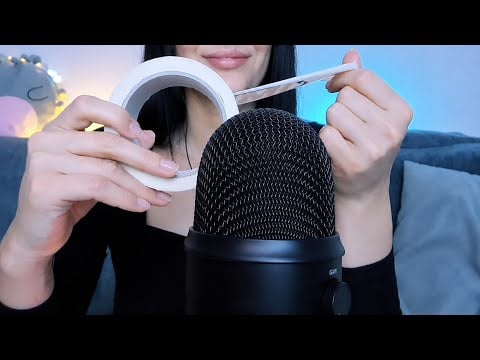 ASMR Tape Peeling Sounds 💤  No Talking 