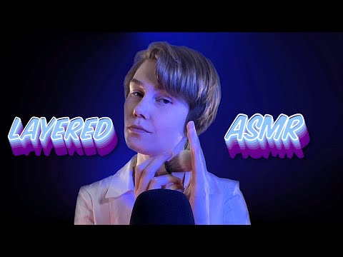 🌀Многослойный АСМР┃неразборчивый шепот┃триггеры и эхо┃Layered ASMR┃inaudible whisper🌠