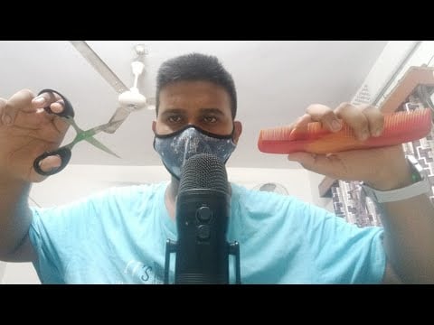 1 Minute ASMR Haircut FAST