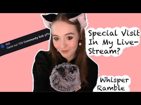 (ASMR) Deji Joined My Livestream? Whisper Ramble