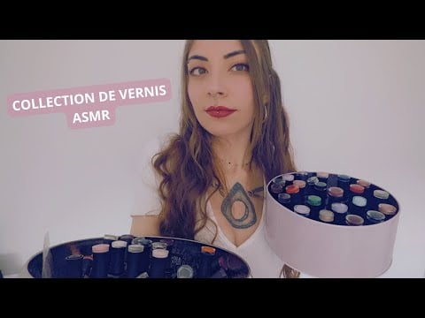 ASMR | JE TE MONTRE MA GRANDE COLLECTION DE VERNIS | TAPPING, MULTIDECLENCHEURS | MADAMGLAM