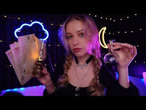 АСМР алхимик готовит зелье для тебя