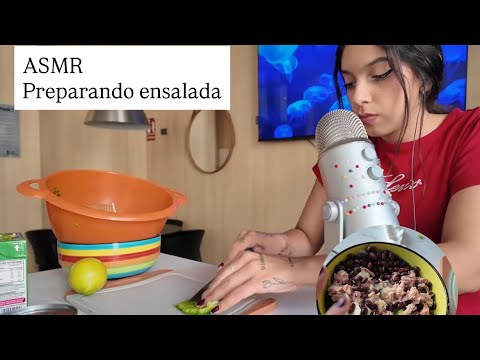 ASMR Preparando EnSaLaDa  Súper relajante| SOFIWI