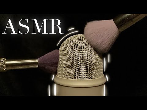 ASMR Super Relaxing Mic and Face Brushing (no talking)