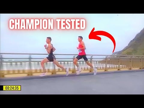 Spanish Champion PUSHED TO LIMIT In 10K Road Race