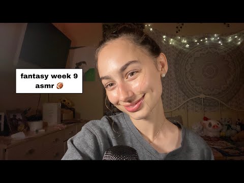 asmr week 9 fantasy football overview | 🏈