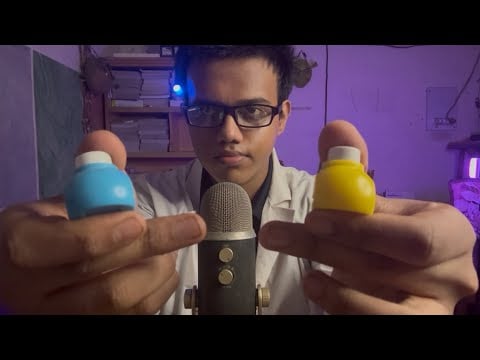 8 minutes ASMR Eye Exam