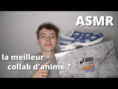 ASMR FR: Cop🟣asics x naruto gel 1130 sasuke🟣