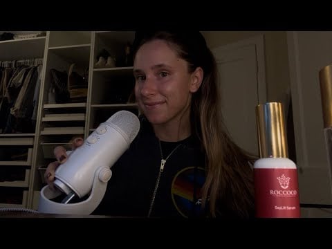 ASMR Cozy Sunday Whisper Ramble + Doing My Skincare 💖