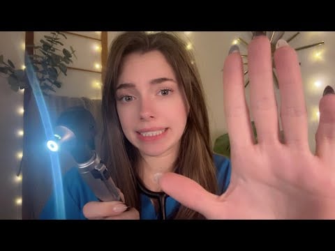 EXTREMELY Unprofessional Medical Exam😬 (roleplay, eye exam, ear cleaning)