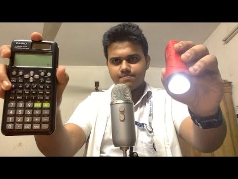 5 MINUTES ASMR QUICK EYE EXAMINATION