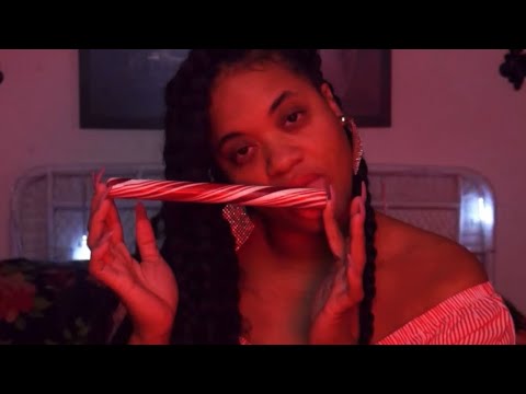 ASMR HUGE PEPPERMINT STICK