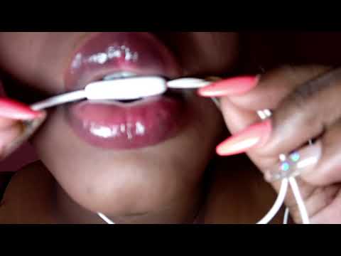 Intense Mic Nibbling, Addictive Mouth Sounds, ASMR,LOUD 👅💦👄