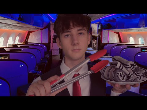 ASMR Flight Attendant - Airline Experience Pt 2