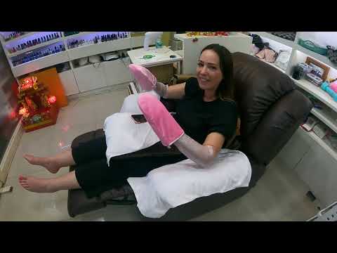 Sumergieron mis manos en parafina: ¡hidratación extrema para manos! 🙌 ✨ ASMR