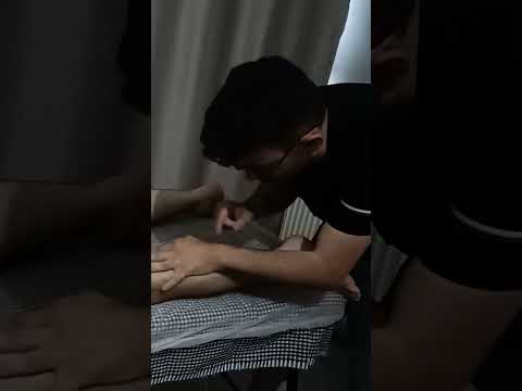 TURKISH MASSAGE THERAPY THAT DEEPLY RELAXES THE FULL BODY #satisfying #relaxing #asmr #shorts