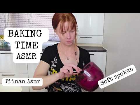 ASMR — Baking Blueberry Muffins | Soft Spoken with accent