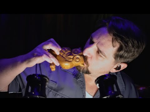 ASMR Owl Impression 🦉 Dark Forest Soundscape