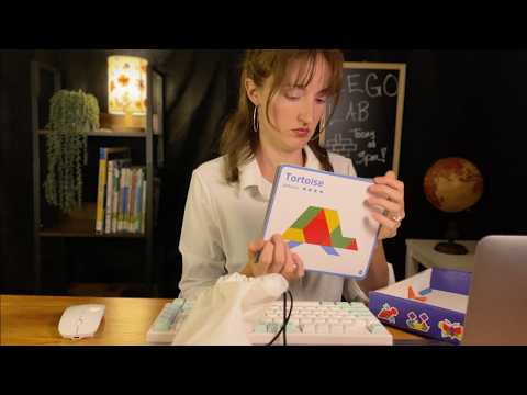 ASMR Librarian Roleplay... but you can't understand me