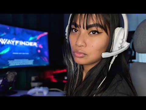 ASMR Gaming While Chewing Gum And Blowing Bubbles