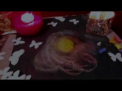 ASMR | Drawing with soft pastels 🕯️🎨