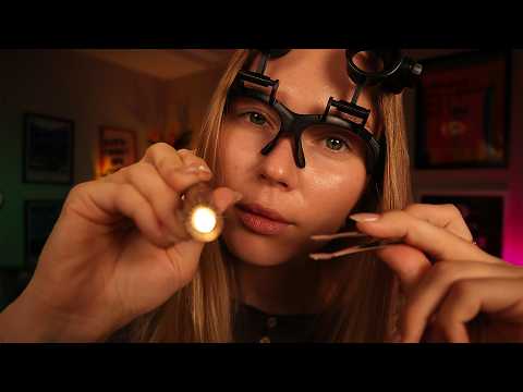 ASMR Doctor Removes Something From Your Eye 👁️ Detailed Eye Exam