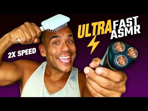 2X SPEED ULTRA FAST ASMR  SUPER TINGLY!!!