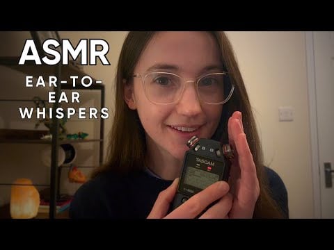 ASMR Tascam Ear-to-Ear Whispering To Relax Your Mind ✨