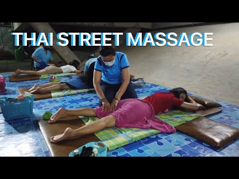 $4 THAI STREET MASSAGE by the River/ Strong back Head shoulder massage (Office syndrome massage)