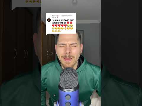 ASMR EMOJI CHALLENGE ❤️😭😔👌😏🫶 #asmr #asmrfrançais #emojichallenge #shorts