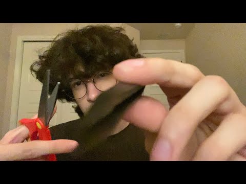 ASMR plucking away your negative energy
