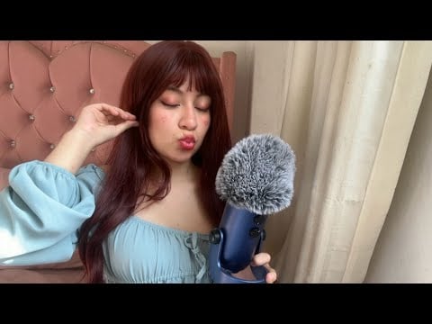 asmr/TU AMIGA te da B3SIT0S cerquita de TI🙈(atención personal)