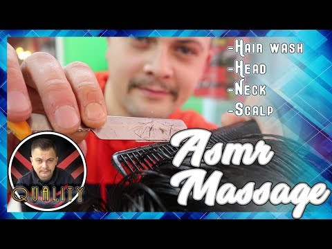 💈ASMR MASSAGE No Talking by Anil Cakmak | Haircut, Skincare, Head Massage, Scalp Massage