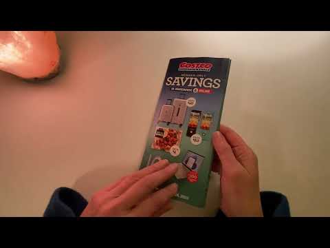 Costco Flyer Flip Through - ASMR Whisper / Soft Spoken