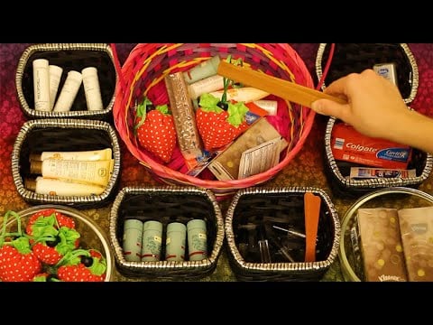 Sorting Tiny Travel Stuff *Relaxing*