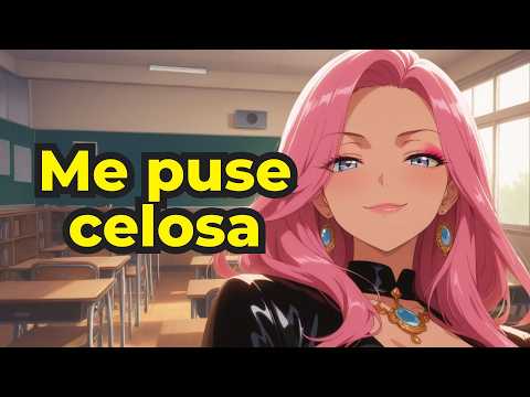 La CHICA POPULAR finge ser tu NOVIA frente a todos… 😳📚 | #ASMRROLEPLAY