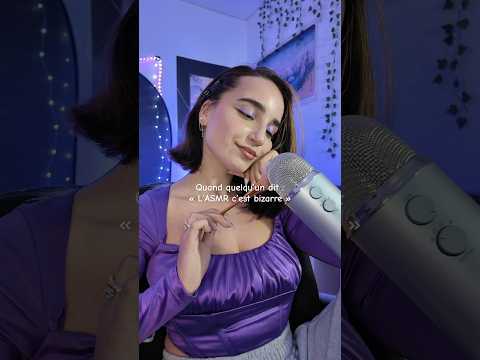 Je promets que c’est moins bizarre qu’on le pense. #asmr #humour #relatable #creatorlife