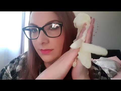 ASMR Latex Gloves with Shaving Foam