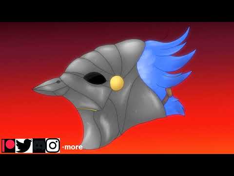 Blue Jay Knight Feather vs. Armour #furries #birds #bluejays #asmr