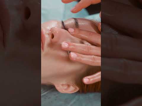 ASMR relaxing neck and facial massage for girl #asmrmassage