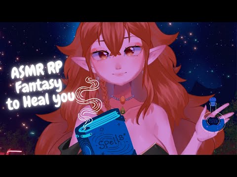 ASMR A witch came to help you Fantasy RP