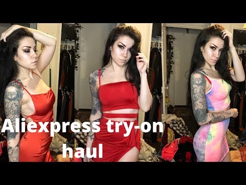 (ASMR) ALIEXPRESS TRY-ON HAUL. SOFT SPOKEN, CRINKLING, FABRIC SOUNDS