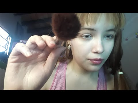 ASMR casero // Te hago un maquillaje para un evento 😊😊