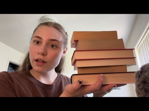 ASMR tingly book show & tell (a few of my favorites)