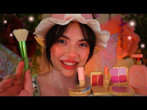ASMR Flower Fairy Pampers You With Wooden Products 🧚 (personal attention, fantasy roleplay)