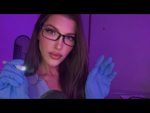ASMR | Sleep Doctor Cures Your Tingle Immunity 🩺🔦 | Follow the Light, Gloves & Mouth Sounds