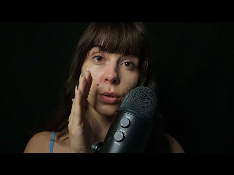 ASMR whispering at 300% sensitivity clicky whispers